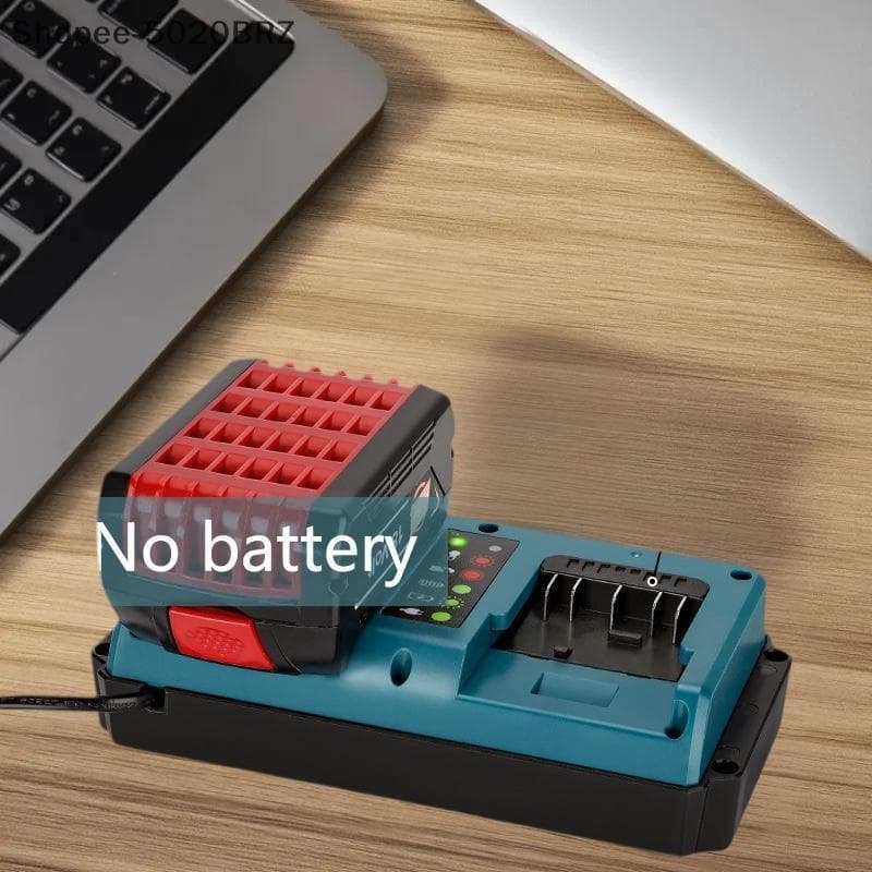 [THEBR] Carregador De Bateria Para Estação De Carregamento De Substituição Bosch 14.4-18V BAT609 BAT609G De 2 Portas [BR