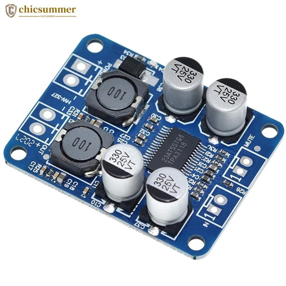 CHICSUMMER XH-M313 TPA3118 PBTL 60W Mono Placa Amplificadora De Potência De Áudio Digital Módulo Amplificador DC8-24V O6