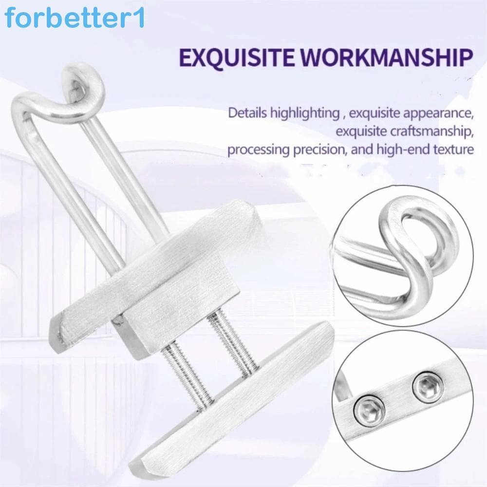 Cabide De Capacete FORBETTER , Gancho De Motocicleta De Acabamento Fino Resistente , CNC Antiferrugem | Liga De Alumínio