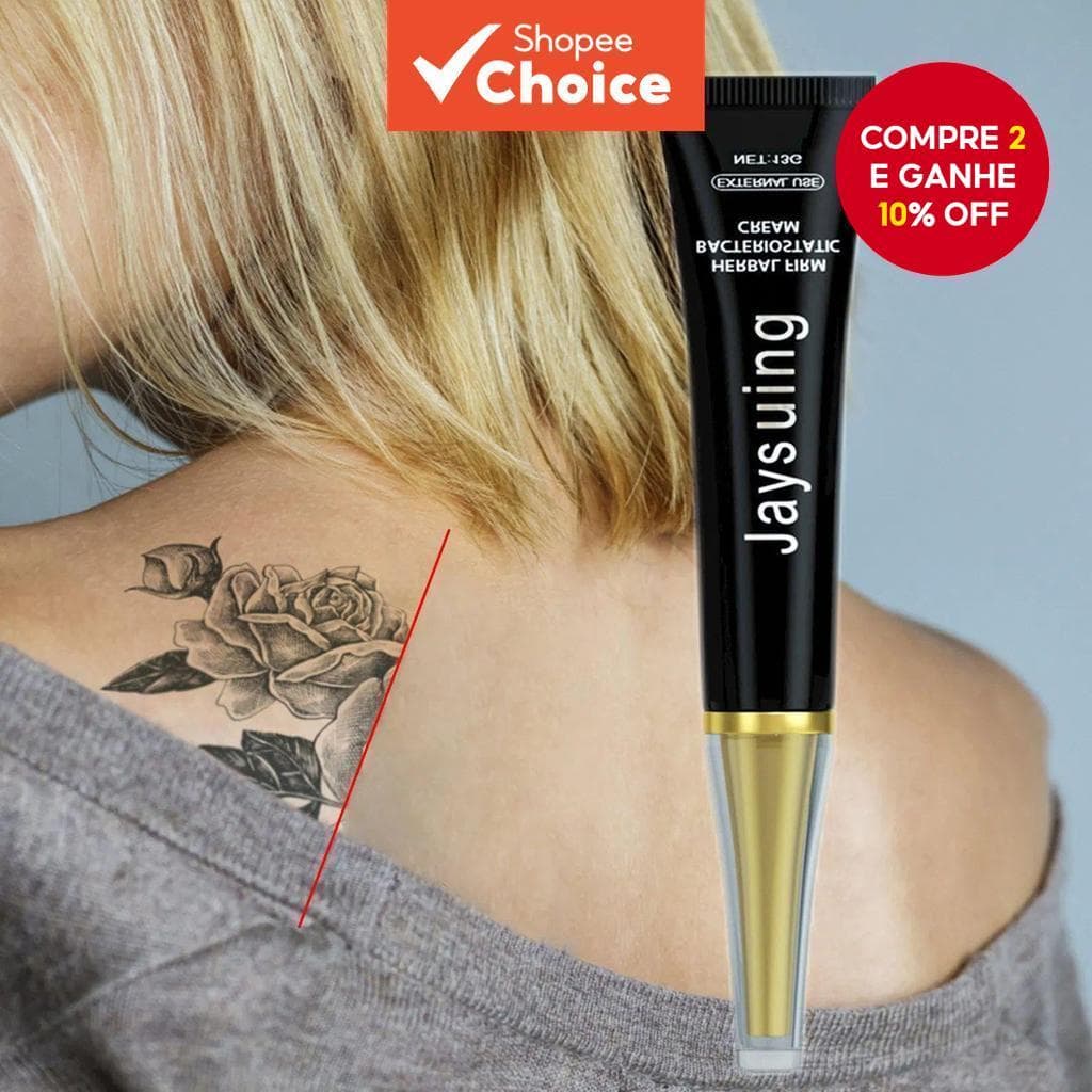  Creme de remoção de tatuagem, removedor permanente de tatuagem, pode remover eficazmente as tatuagens sem prejudicar a