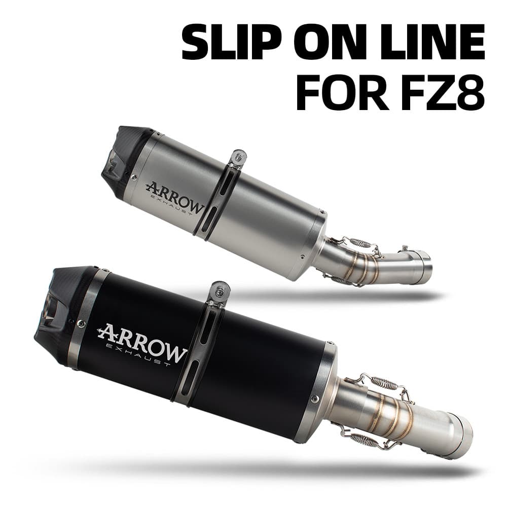 ARROW Seta FZ8 Escape Deslizamento Na Linha Silenciador DB Assassino Para FZ8 FZ8N FZ8S Fazer 800 Motocicleta mid link