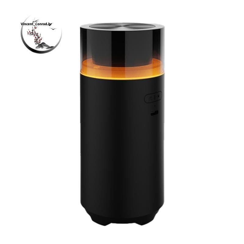 Difusor De Carro Inteligente De Óleo Essencial , 3000 MAH Recarregável , Ambientador De Aromaterapia De Névoa Fria , Par