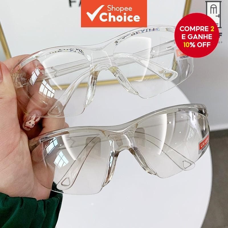 Óculos De Segurança De Proteção Para Homens E Mulheres , Tons À Prova De Poeira Trabalho Uso Tático