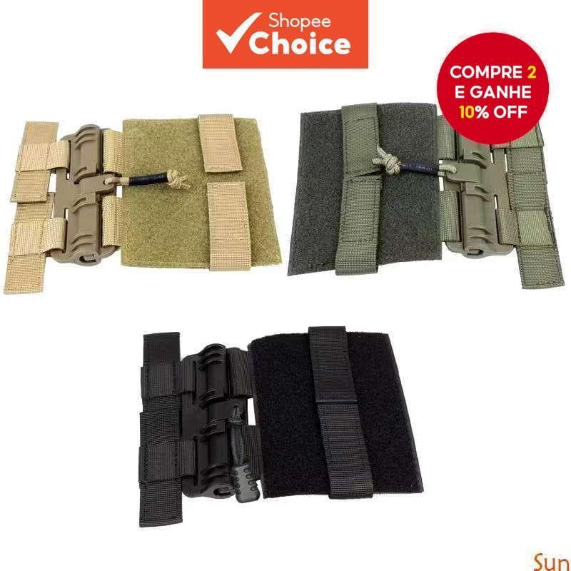  Colete de Fivela de Liberação Rápida de Entrada Lateral com Fivela de Liberação Rápida e Fivela Deslizante Removível