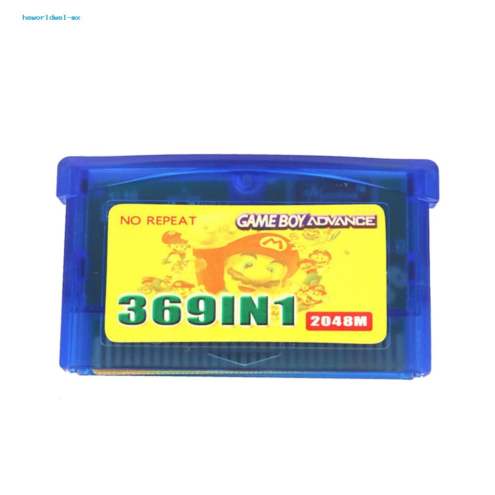 369 Em 1 Cartão De Jogo De Cartucho Versão Dos Eua Para GameBoy Advance