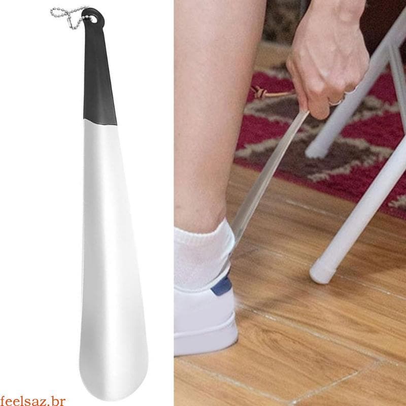 feelsaz Grip Shoe Puller Alça Ergonômica Calçadeira Reduz A Fadiga Das Mãos Idosos