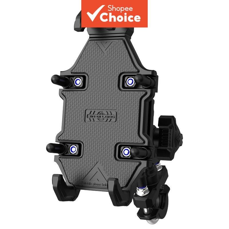  Suporte de Celular Resistente para Motocicleta Anti-Vibração para Navegação GPS