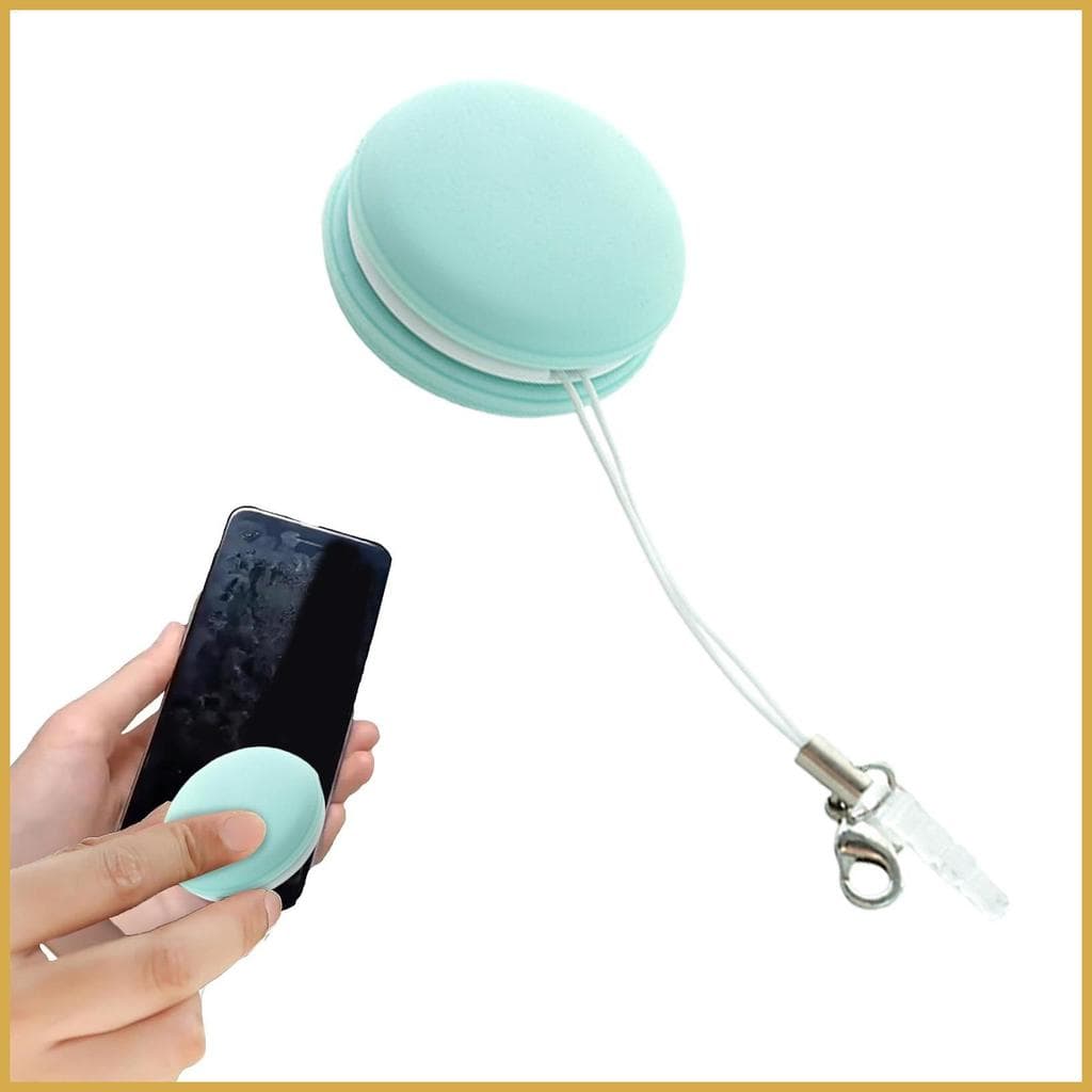 Limpador De Tela Lente Escova Pingente Telefone Limpar Bola De Limpeza Para Janela De Carro Eletrônico Teclado De Comput