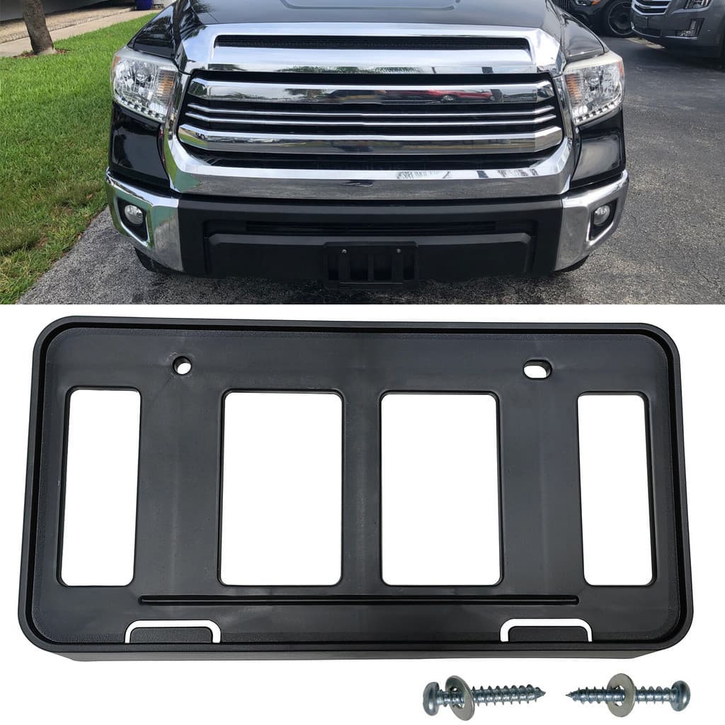Para 2014-2021 Toyota Tundra Amortecedor Dianteiro Suporte De Montagem Da Placa De Licença