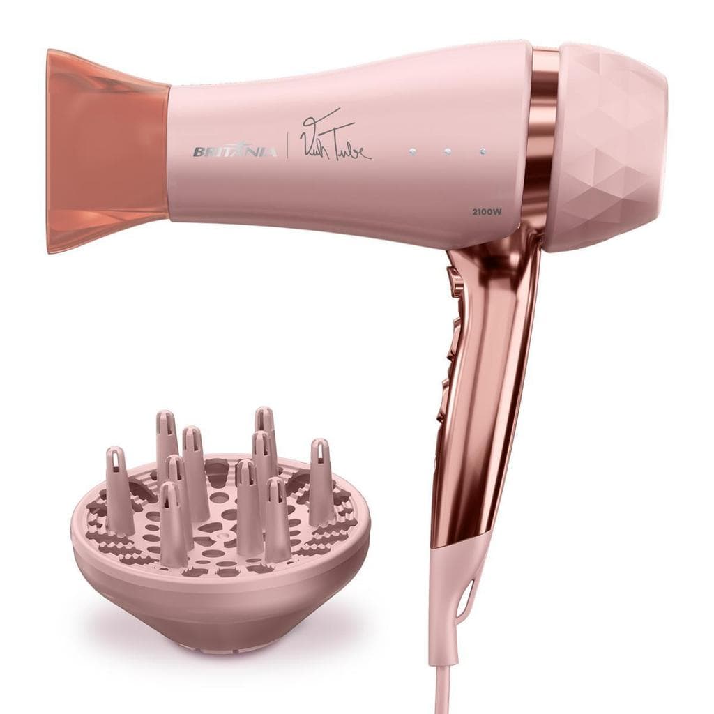 Secador de Cabelos Britânia Linha Viih Tube Difusor BSC21A