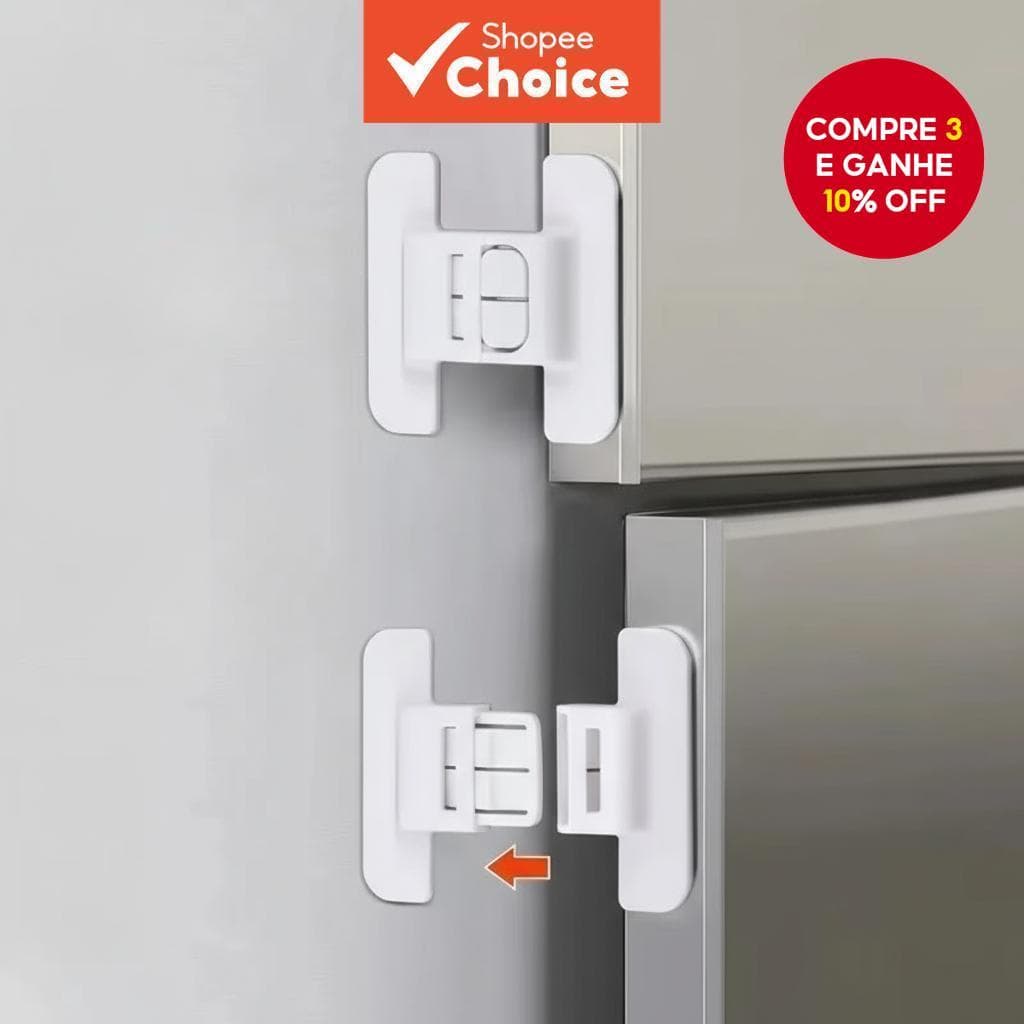  Conjunto de 2 Travas para Cozinha e Armários, Travas de Segurança Infantil, Presente para Casa