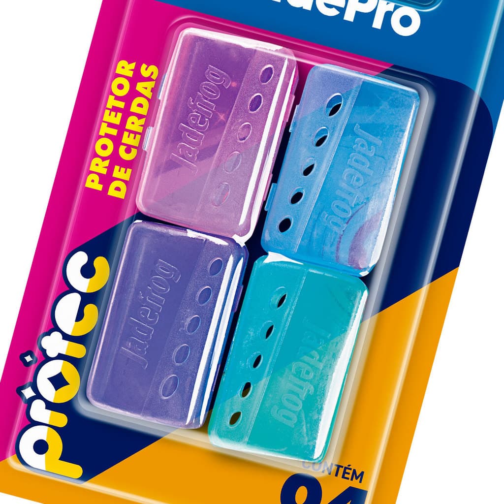 Protetor de Cerdas Protec JadePro Capinha Escova de Dente Viagem