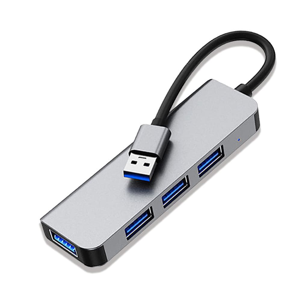 Hub USB 4 Portas, Expansor 4 em 1 para Notebook e PC - Prático e Compacto