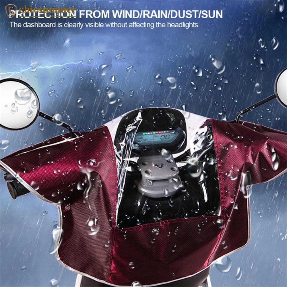 CHICSUMMER Motocicleta Oxford Pano Cabeça Capa De Chuva À Prova Dwaterproof Água Painel Da Poeira Protetor Solar B2H4