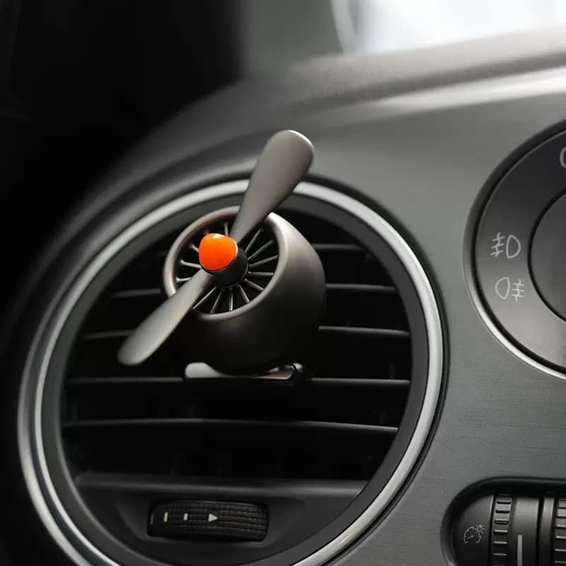 Força Aérea Bbdd No. 2 saída de ar do carro aromaterapia novo criativo rotativo bálsamo do carro ornamentos decorações i