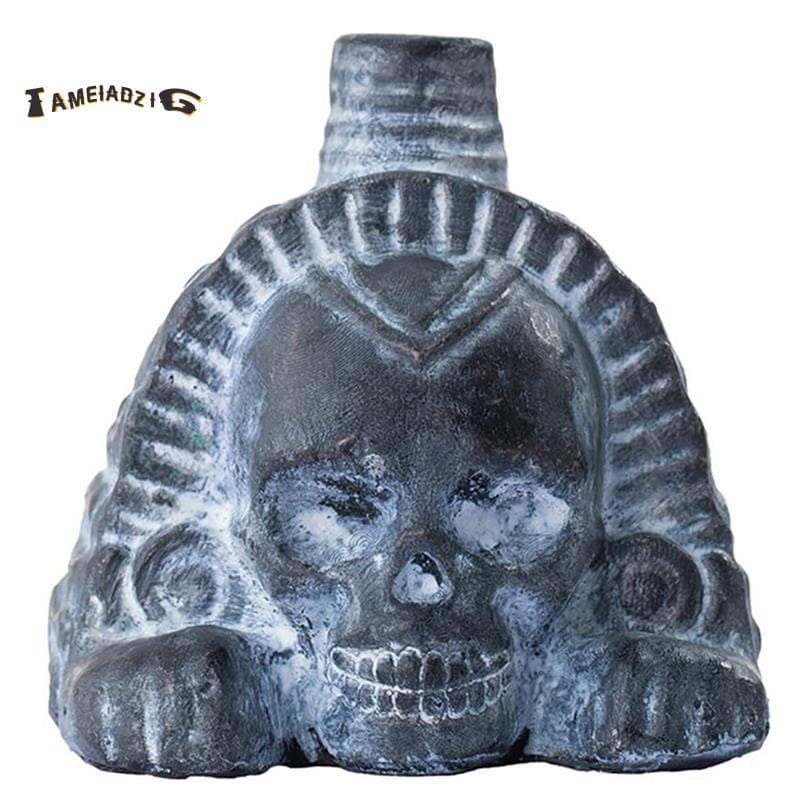 Death Whistle Brinquedo De Halloween Presente Fantasma Apito Cinza