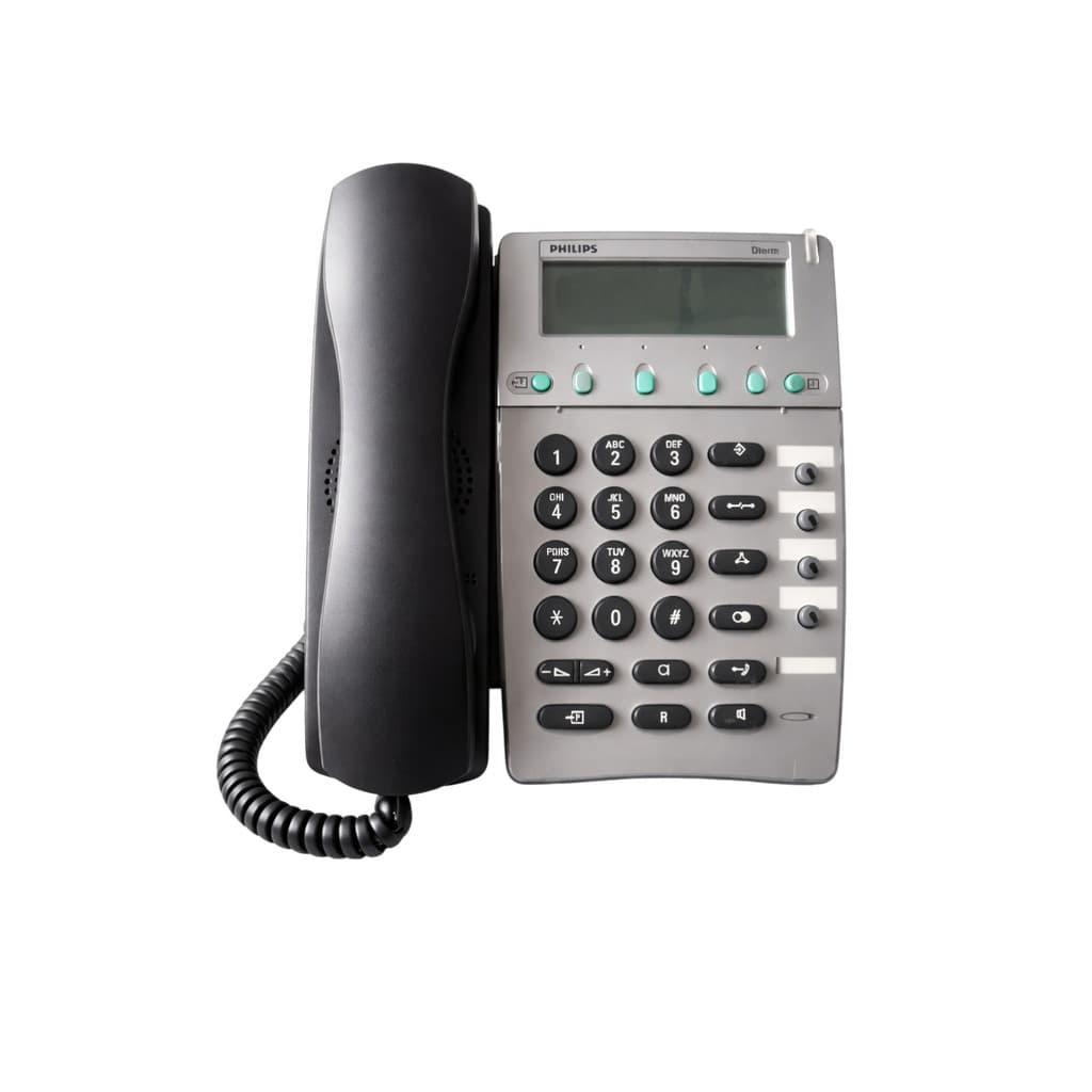 Telefone Digital Philips Dterm DTR-4D-1P (BK)