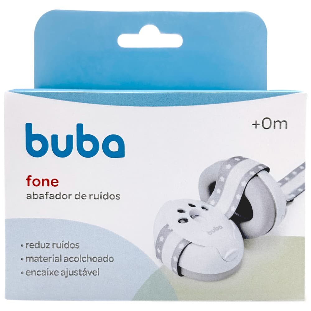 FONE ABAFADOR DE RUIDOS BUBA FONE BUBA PROTETOR OUVIDO