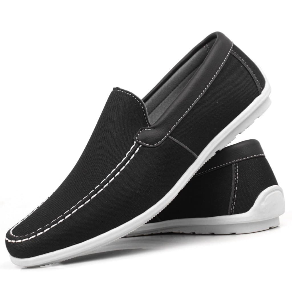 Sapato Masculino Casual Preto Marrom e Azul Confortável Derby Oxford Casamento Couro Sintético