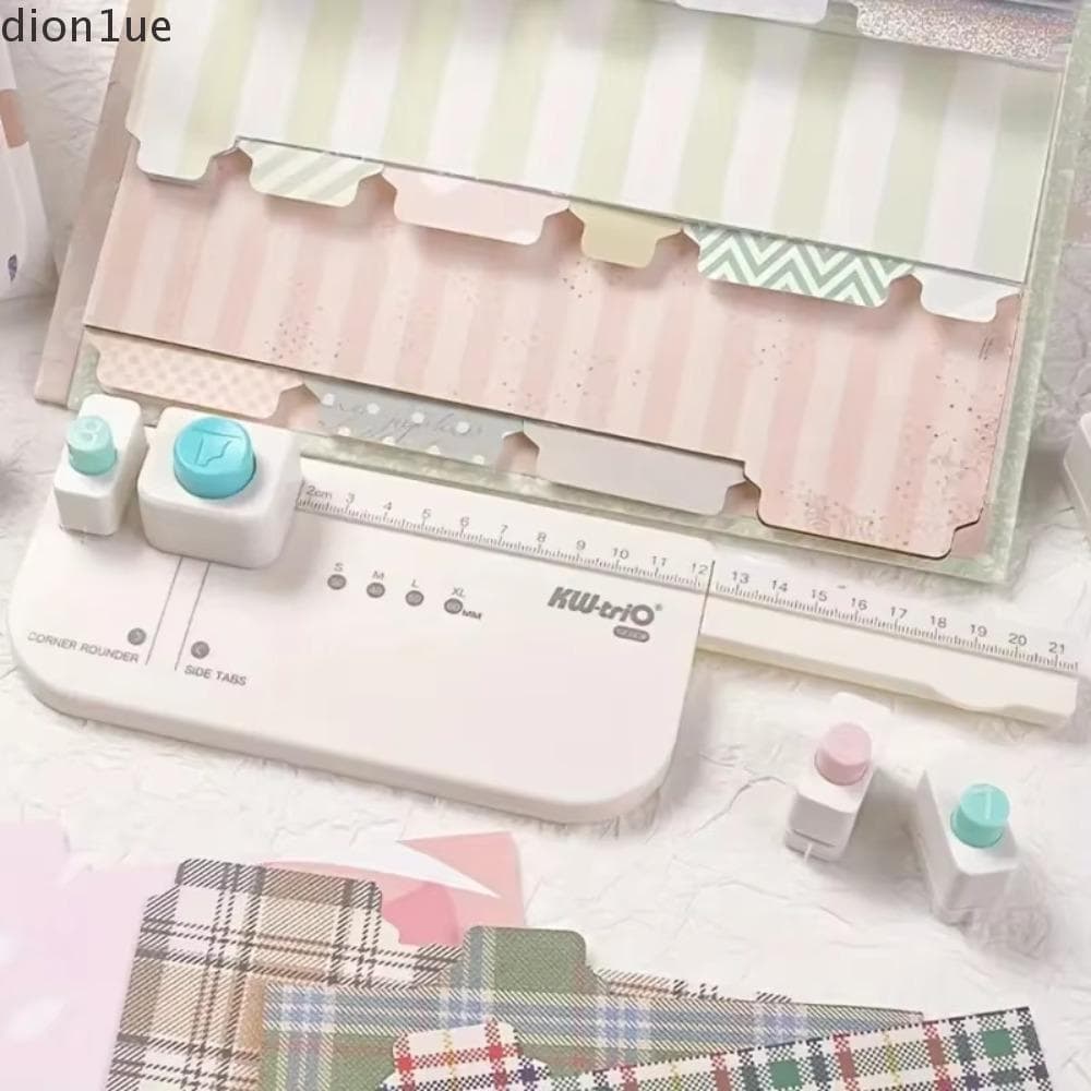 Etiqueta Separadora De Folhas Soltas DION1UE , Placa De Criação De Página Dobrável ABS , Manual