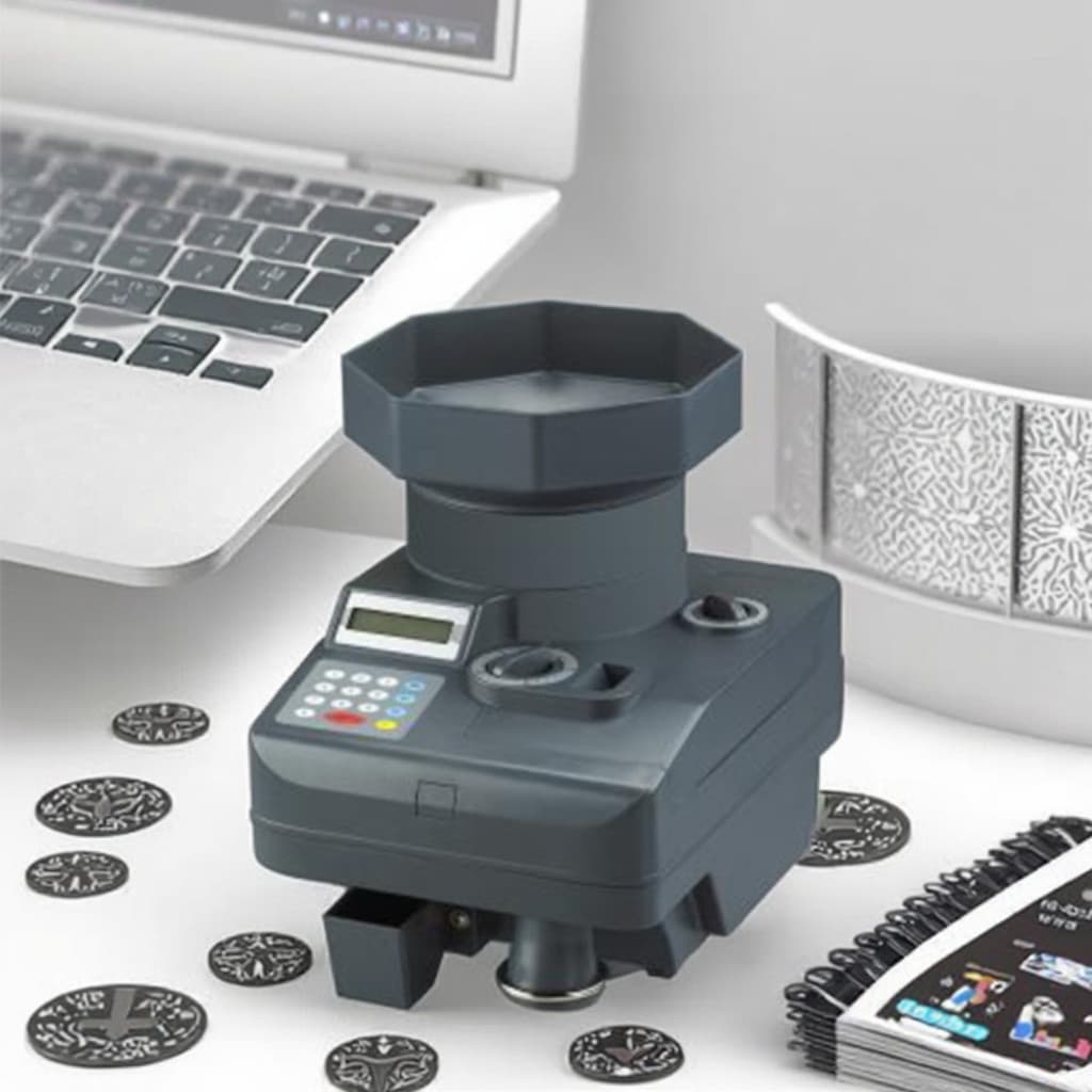 C850 Classificador De Moedas Digital De Alta Velocidade 2000 Pces/min Contador Resistente Máquina De Contas Para Contage
