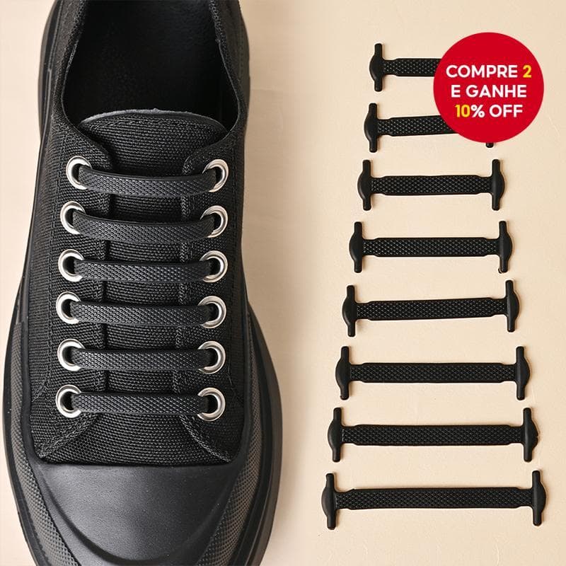 16 Peças De Cadarços De Silicone Sem Amarração , Laços De Borracha Preguiçosos Elásticos Para Estilo E Conforto Esforço