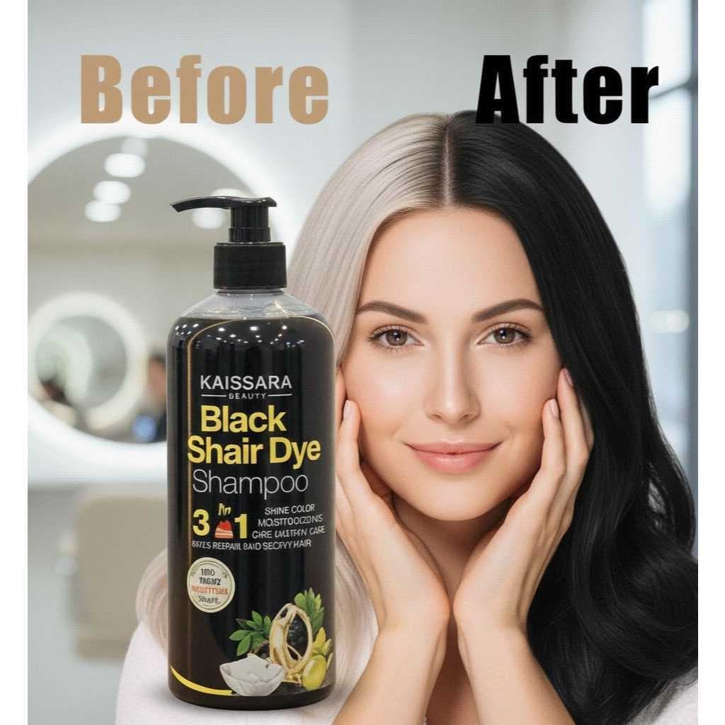 Shampoo500ML ESCURECEDOR  Anti-Queda De Cabelo , Sulfato De Laury E Betaína De Cocamidopropy Reduz A