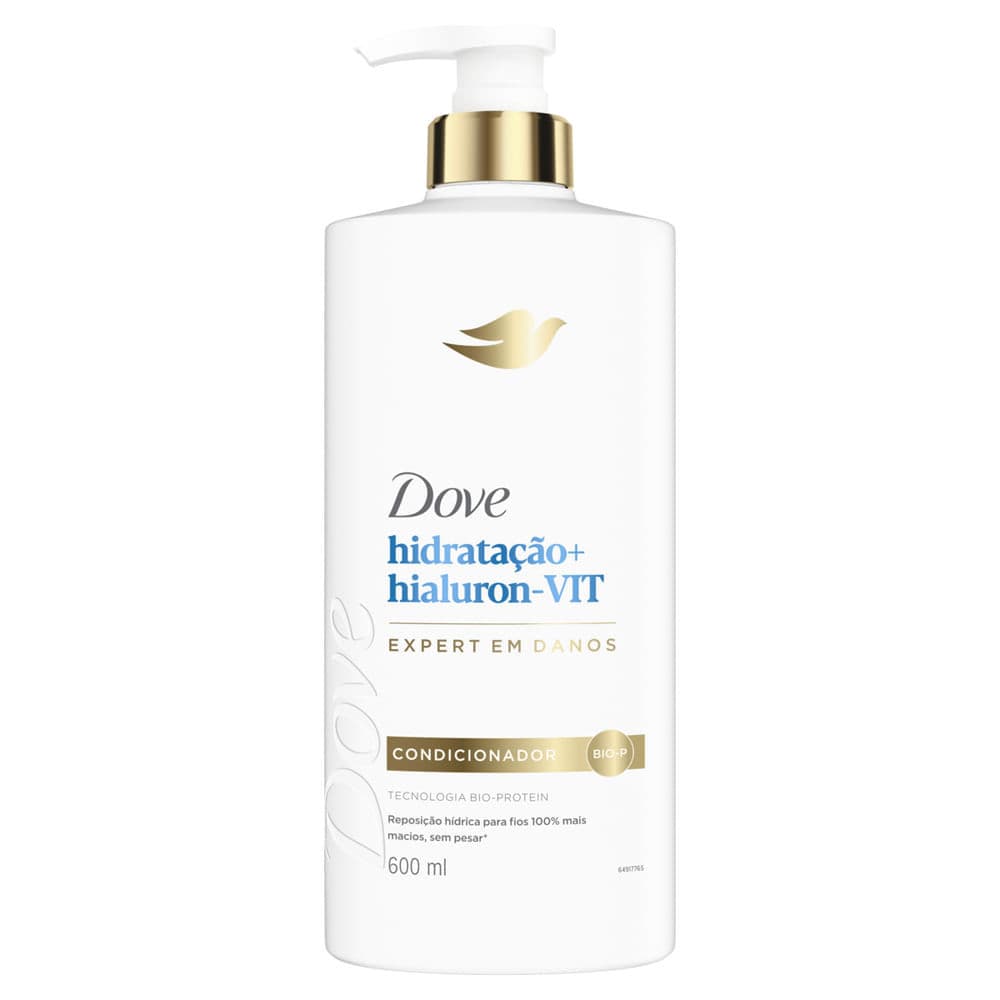 Condicionador Dove Hidratação + Hialuron-VIT 600ml