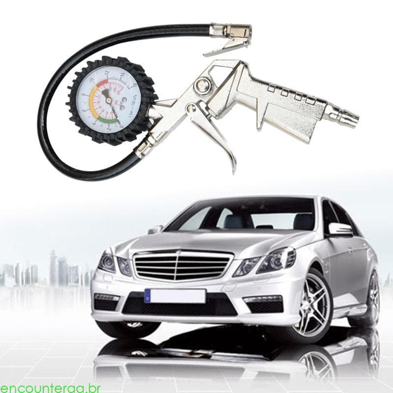 Encontrora Medidor Digital Pressão Dos Pneus, Monitores Display, Inflador Adequado Para Aut