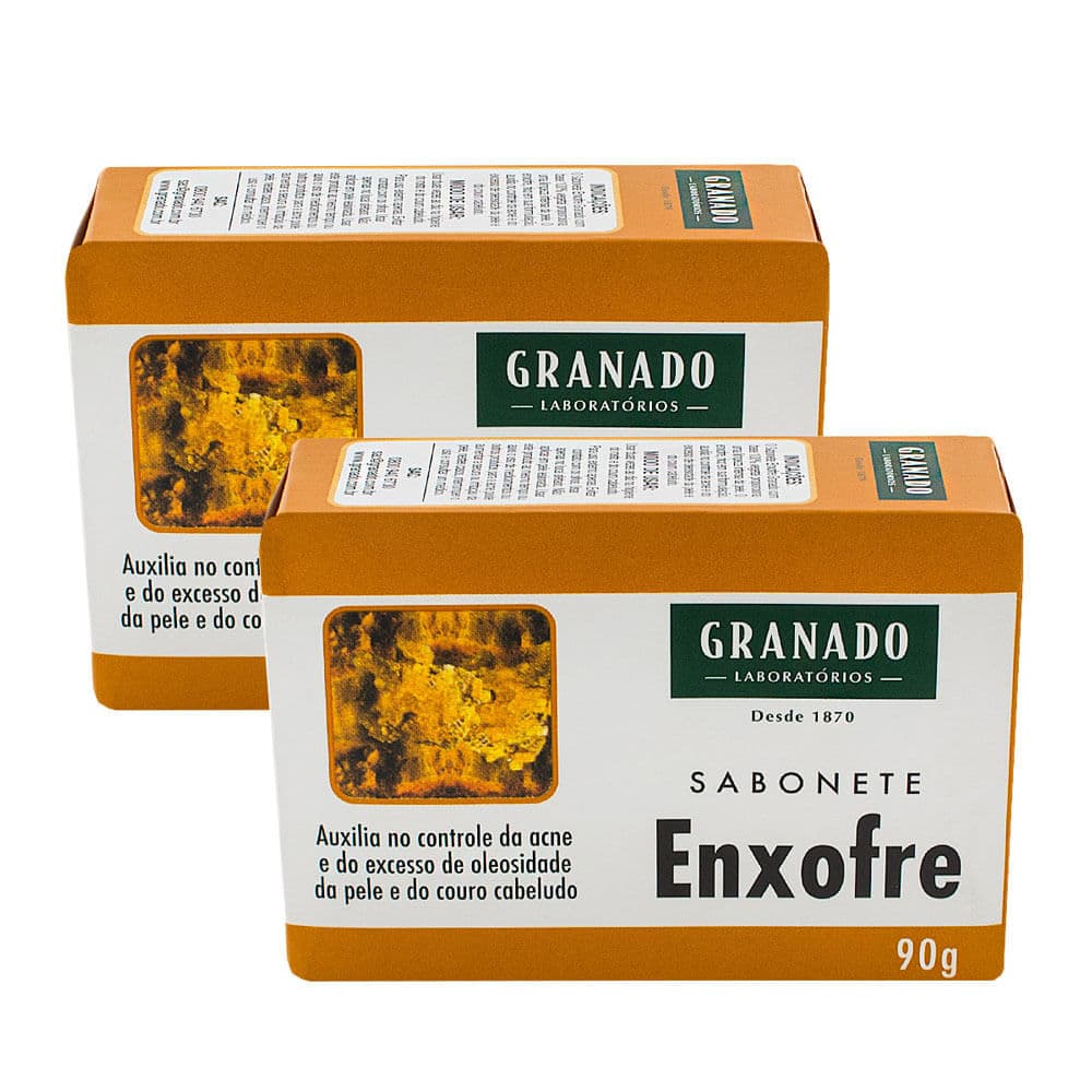 Kit 2 Sabonete Granado Enxofre com 90g