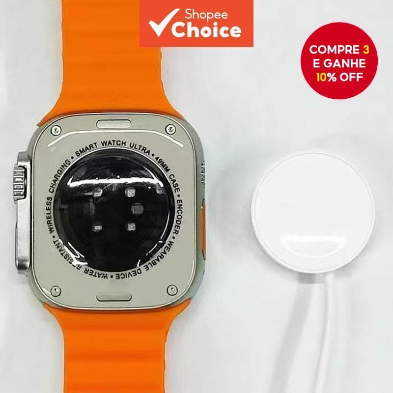  Cabo de Carregamento USB para Smartwatch Watch9 Ultra/GS8 mini/GL-1 Pro/X5PROMAX/WO3PRO