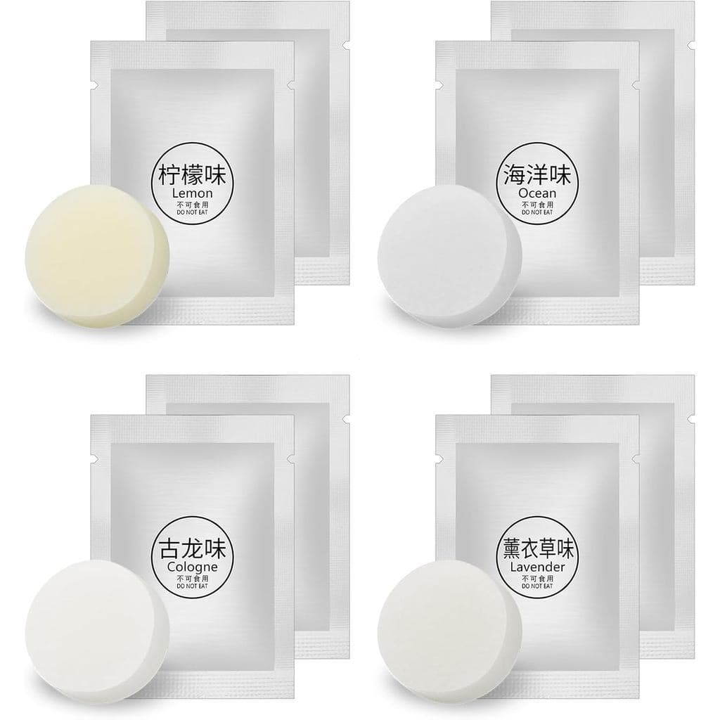 8 Pacotes de Refis de Aromatizante para Saídas de Ar do Carro, Almofadas de Substituição de Fragrância Sólida, Aromatiza