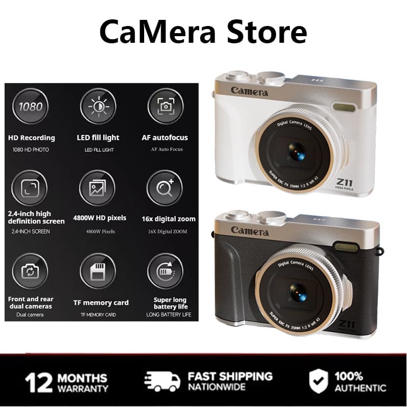camera Store Z11 Câmera digital De Festa De Estudante Sem Espelho De Nível Básico 4K Pode Tirar Fotos E upload-Os Para R