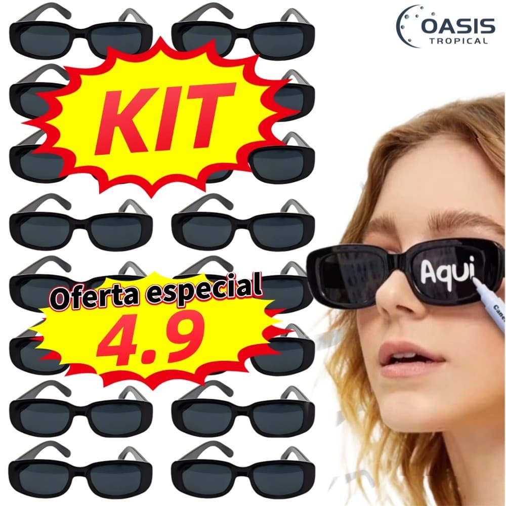 Kit Oculos Vintage Retro Preto Liso + Caneta Giz Festa Casamento óculos de festa de formatura de carnaval