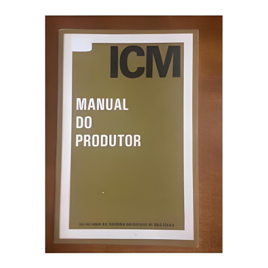 Icm Manual do Produtor autor Secretaria da Fazenda de São Paulo
