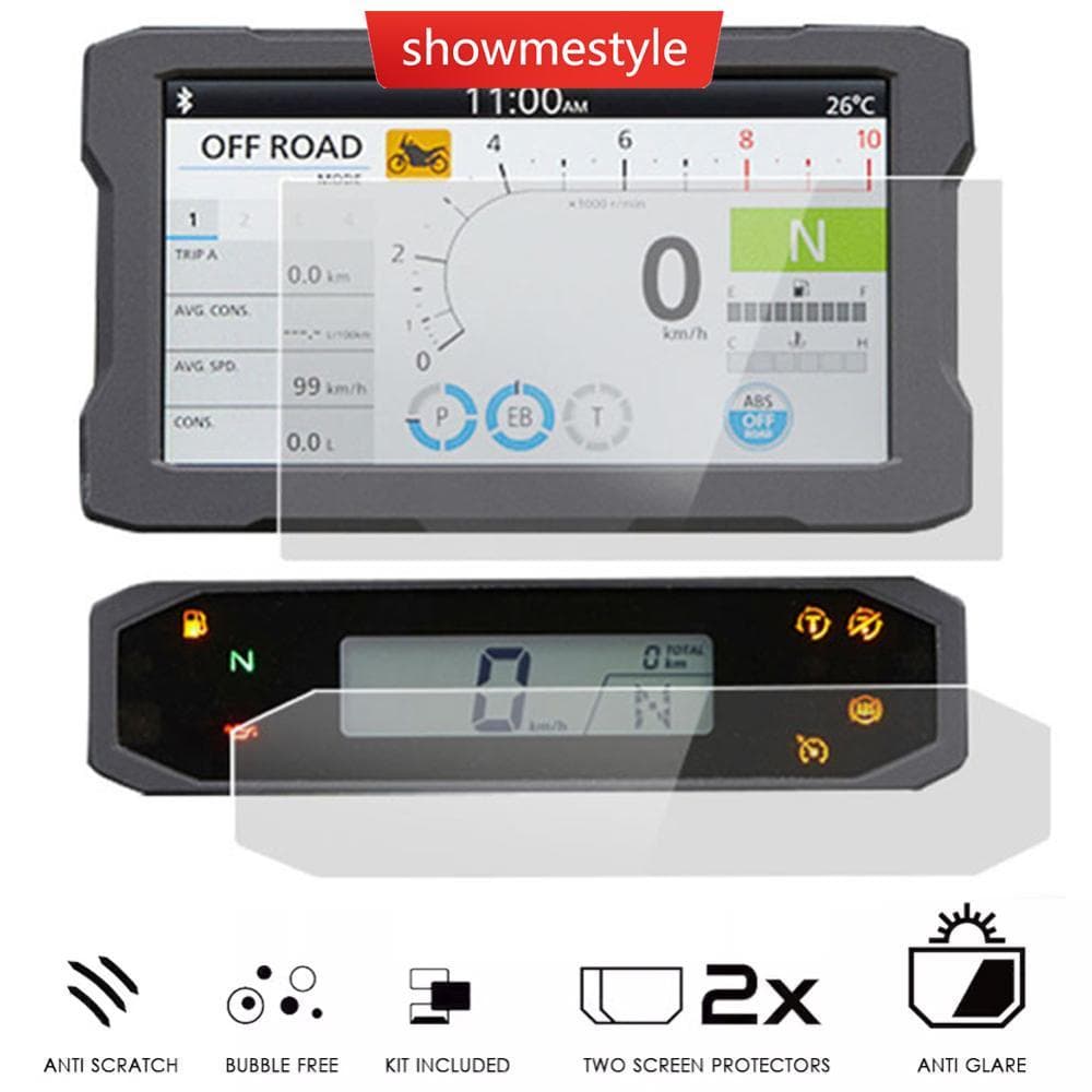 SMS 2 Pçs Cluster Filme De Proteção Contra Riscos Instrumento Painel Capa Guarda TPU Para Honda crf1100l CRF1100 L CRF 1