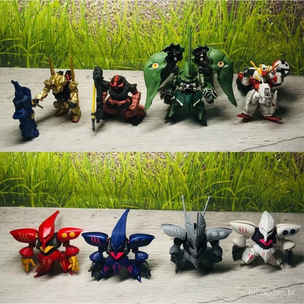 Figuras Soltas Populares 2025 Bandai Gundam FW Char's Labyrinth, Estilo 100, Kabini, Shokugan, Edição Limitada PGJF