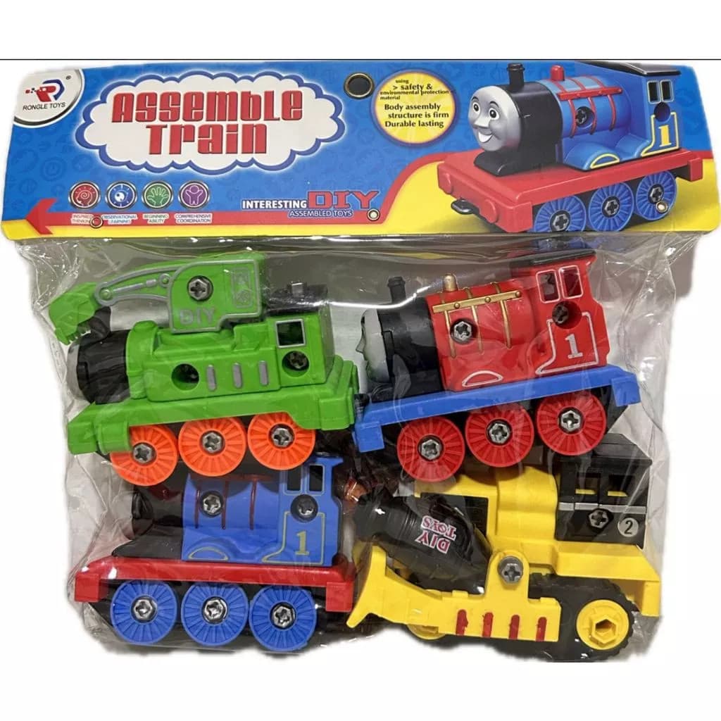 Brinquedo Trem Thomas & friends Carrinho Monta Desmonta Chave Acessórios