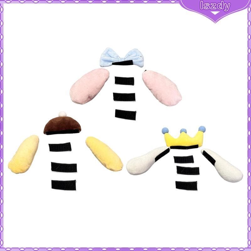 [Lszdy] Decoração De Capacete Orelhas De Cachorro Acessórios De Ciclismo Para Motocicleta Com Passeios De Bicicleta