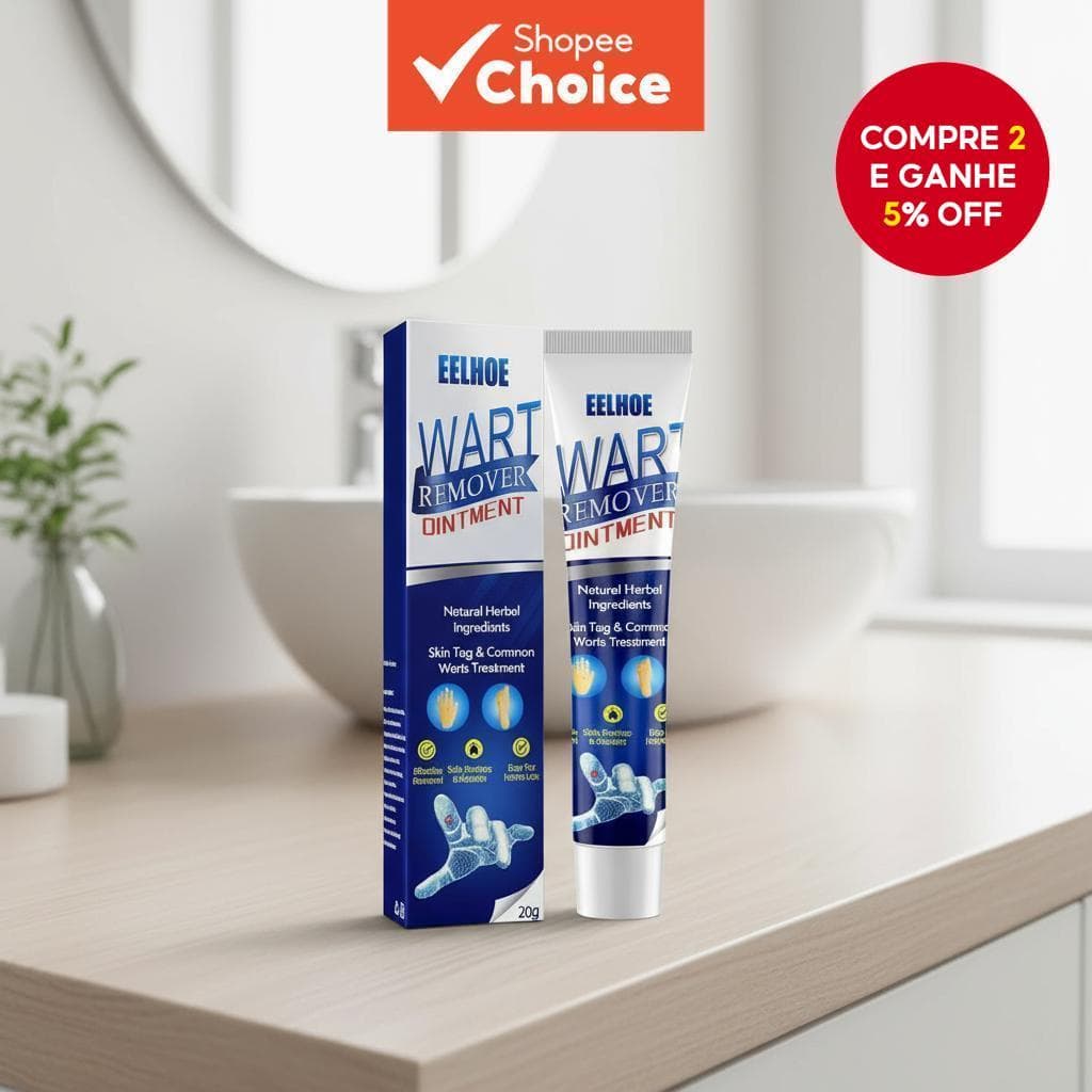  EELHOE Complexo Radiante, Pele Suave, Calos nas Mãos e Pés, Verruga em Fio, Olhos Brilhantes, Limpeza Suave da Pele,