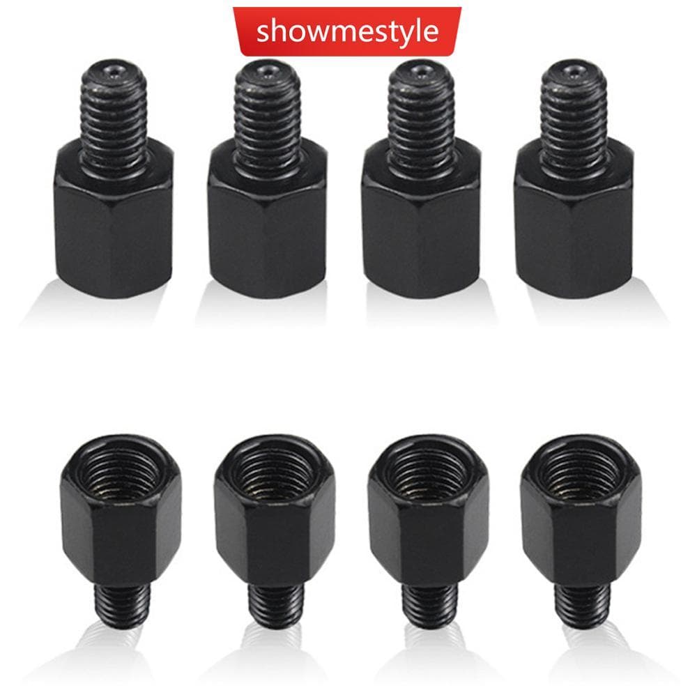 Adaptador De Espelho De Motocicleta SMS M10 M8 10MM 8MM Adaptadores De Espelhos Retrovisores Parafusos De Conversão No S