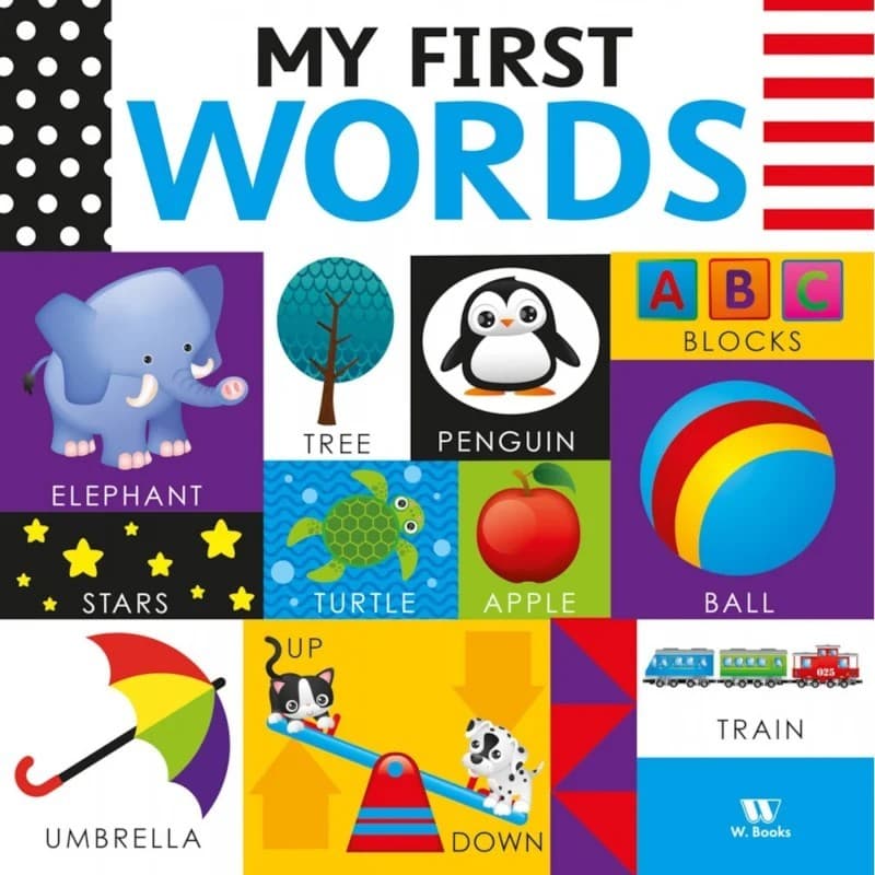 Livro My first Words - em inglês - Editora W. Books