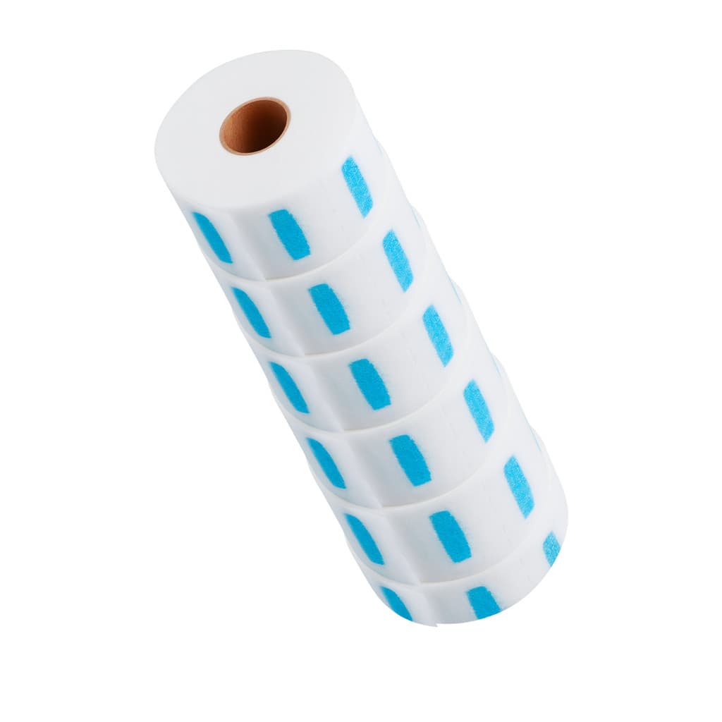 gola higiênica barbearia 1 Pacote C/ 5 rolos 500 unidades descartável pronta entrega envio imediato salão profissional