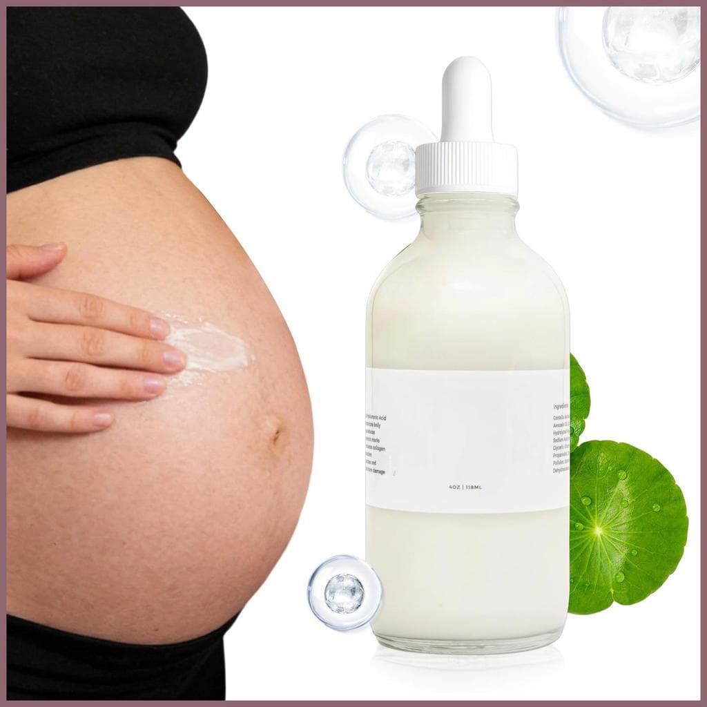 Líquido Para Gravidez , Cuidados Com A Pele , 4 Onças , Hidratante Mulheres , Aperto , Barriga , Sensível mueadegbr