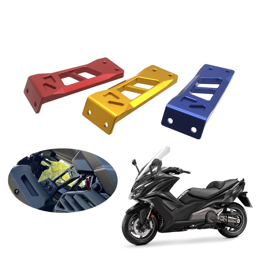 Adequado para KYMCO KRV180 modificado liga de alumínio CNC tubo de escape cabide suporte de tubo de escape