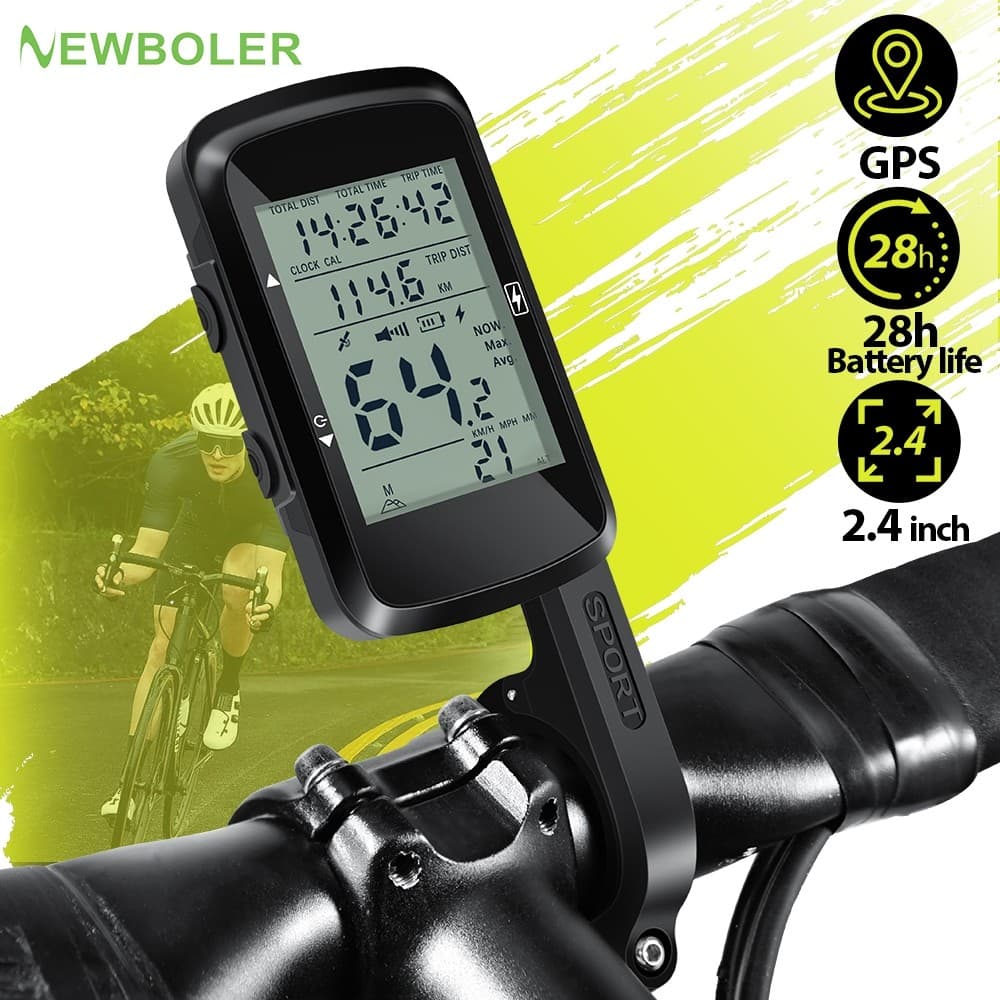 NEWBOLER Novo GPS Bicicleta Computador Velocímetro Ciclismo Sem Fio Rastreador Odômetro Estrada MTB