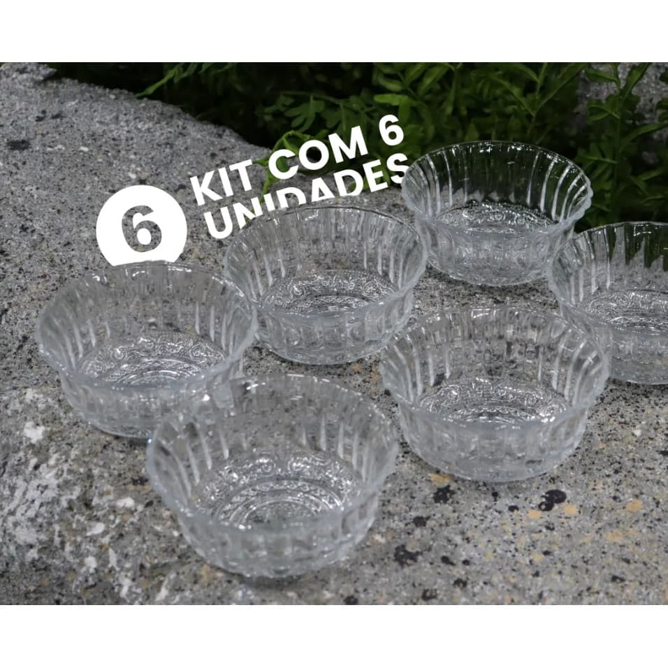 CONJUNTO 6 BOWLS PARA SOBREMESA 270ML PIATO