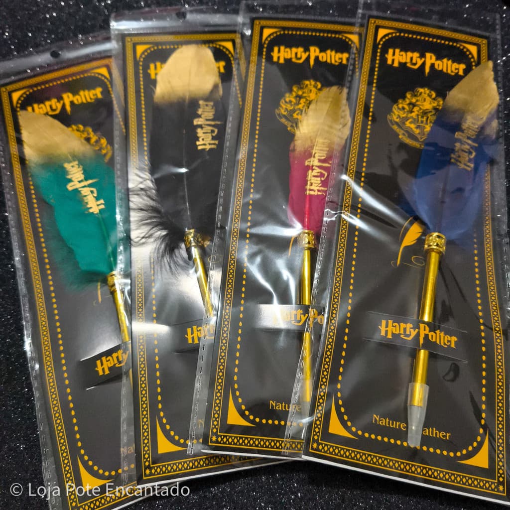 Caneta Pena Mágica Harry Potter