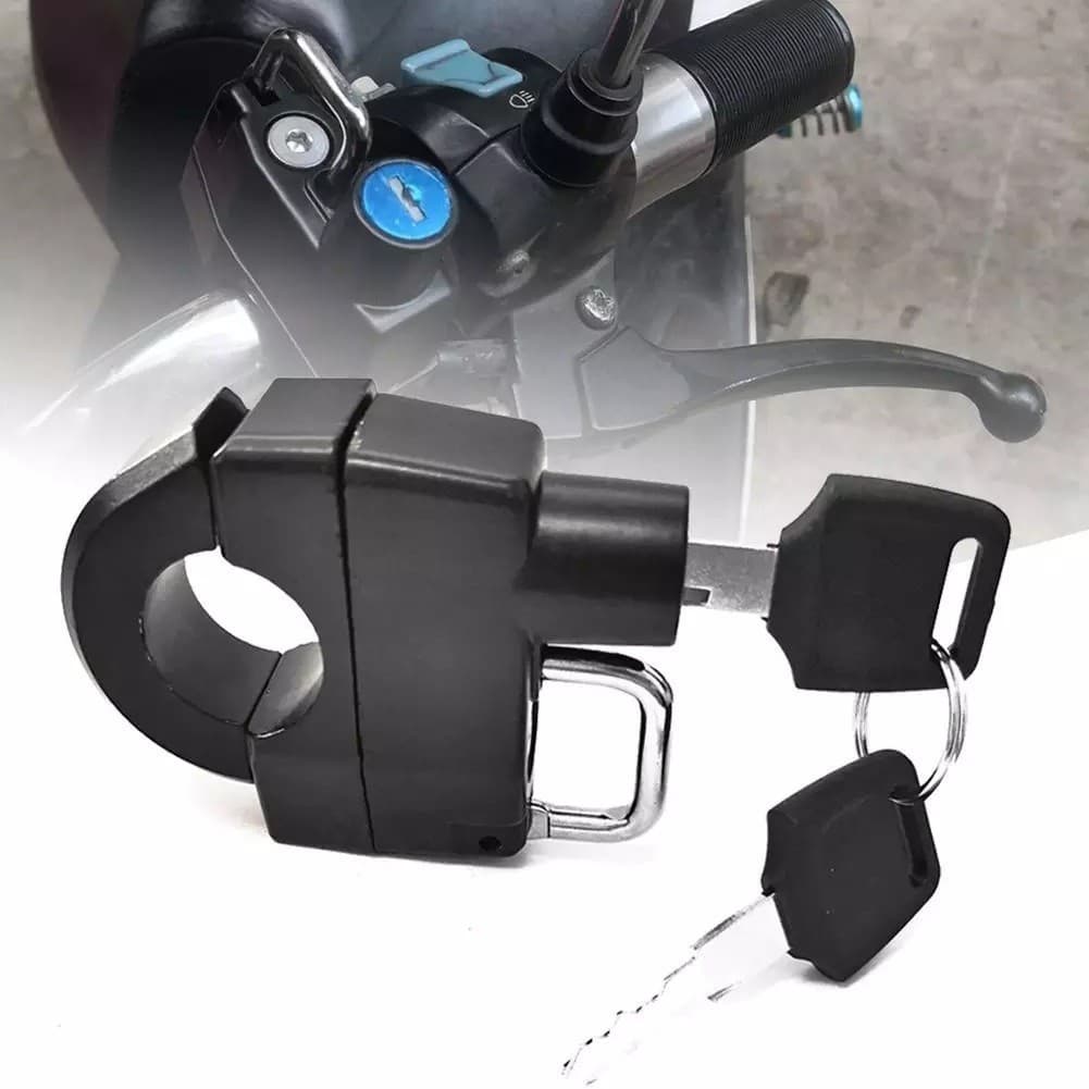 Acessórios modificados para motocicleta Trava de capacete de veículo Off-Road para motocicleta Fechadura de tampa de mot