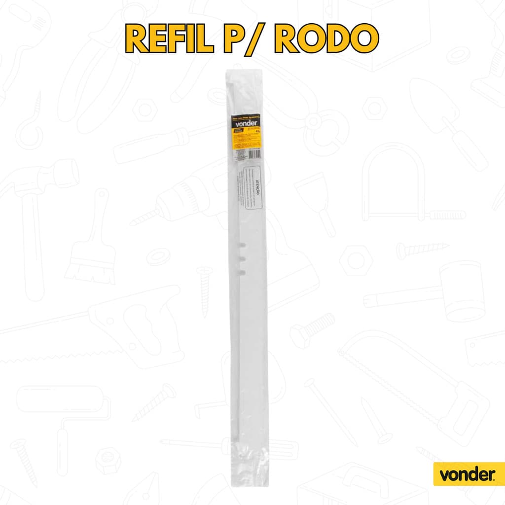 Refil p/ Rodo Telescópico 510 mm Vonder Silicone